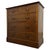 A handsome early 20th-century English Edwardian chest of drawers, finely crafted from oak and distinguished by its...