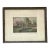 Wallace Nutting Hand Colored Landscape Print in Wood Frame For Sale