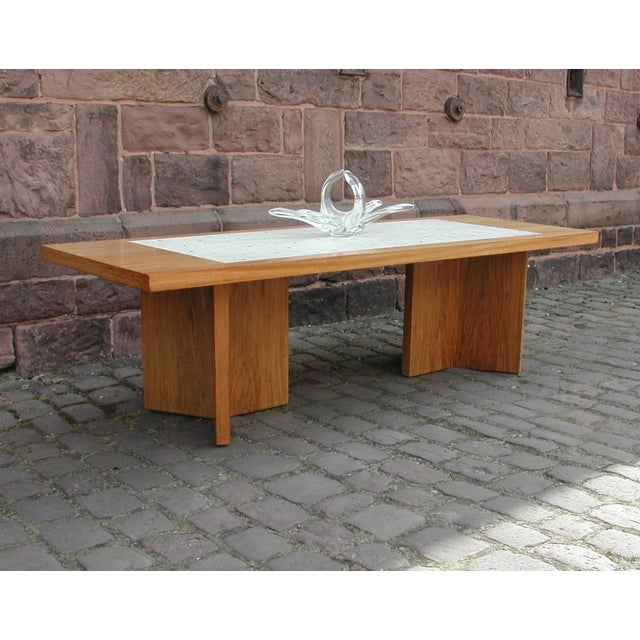 Vintage Coffee Table with Inlaid Mosaic For Sale - Image 6 of 16