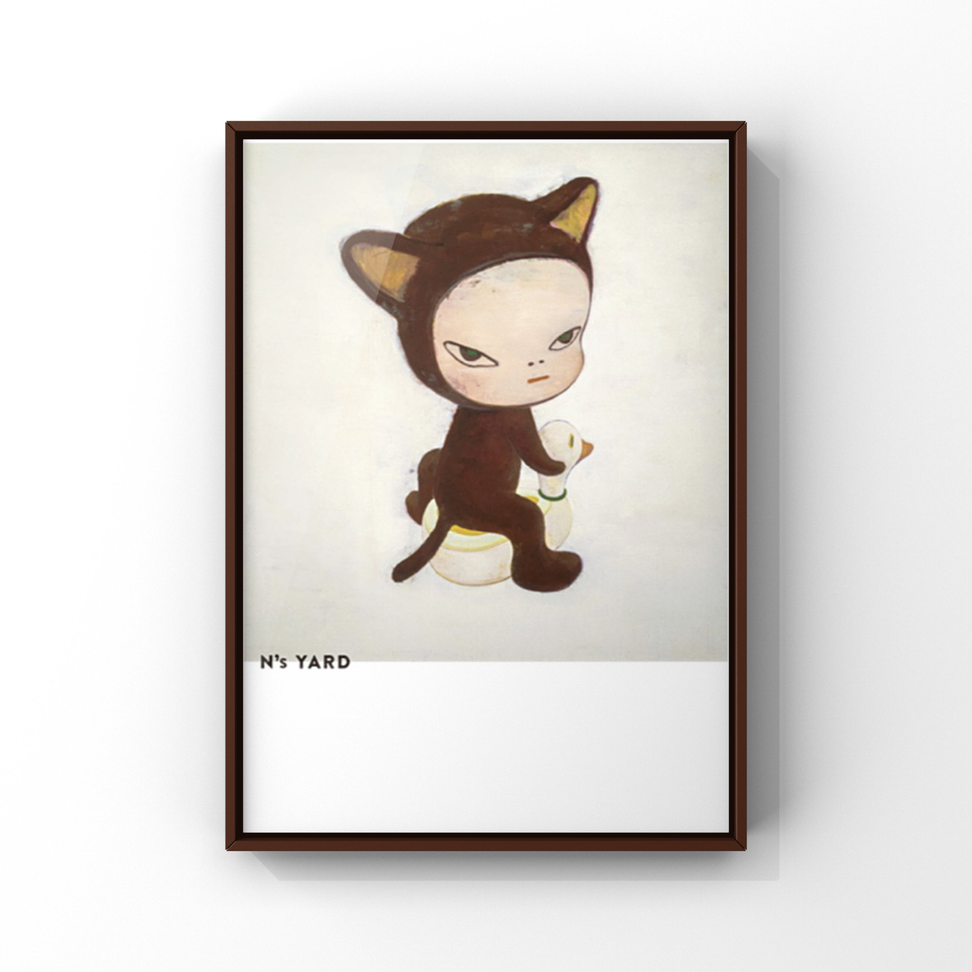 Yoshitomo Nara Poster Harmless Kitty 奈良美智 | Chairish
