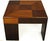 Mid-Century Modern John Widdicomb Natural and Bleached Macassar Ebony and Walnut Coffee Table For Sale - Image 3 of 10