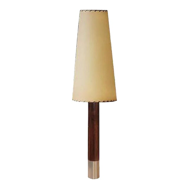 Nickel Básica M2 Table Lamp by Santiago Roqueta for Santa & Cole With Cone Shade For Sale