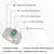 Vintage Style Cushion Cut 1.2 Ct Emerald & Diamond Halo Signet Ring in 925 Silver Size 6 For Sale - Image 11 of 15