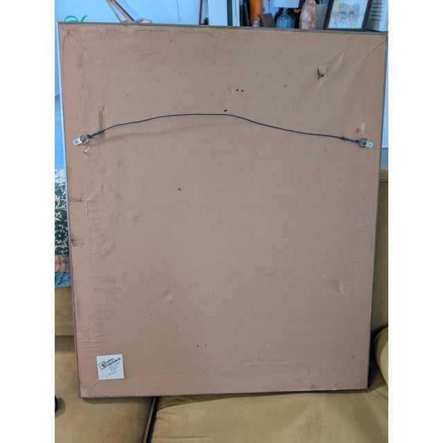 Mid 20th Century Original Vintage Industrial Illustration - Yellow Forklift With Operator For Sale - Image 5 of 9