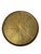 Vintage Art Deco Side Table in Brass, 1920s For Sale - Image 9 of 10