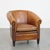 Brown Leather Club Chair For Sale - Image 12 of 12