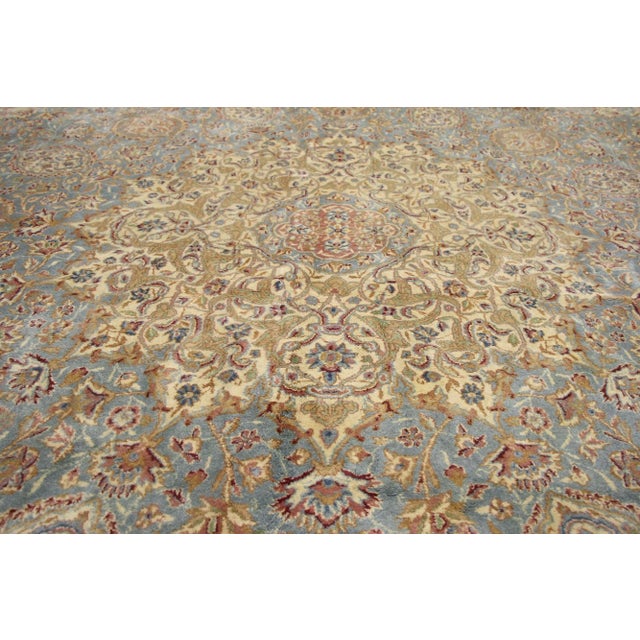 Mid 20th Century Mid 20th Century Vintage Persian Kerman Rug - 13'09 X 23'02 For Sale - Image 5 of 7