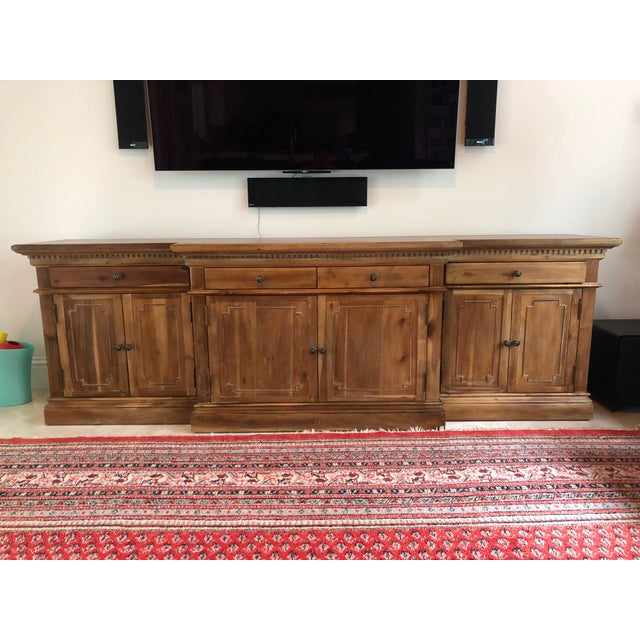 Restoration Hardware St. James 100" Panel Media Console Chairish