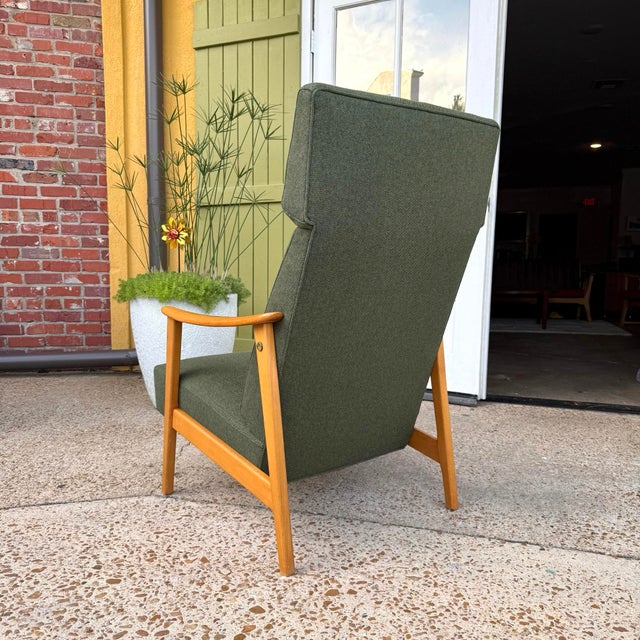 Arne Vodder Mid-Century Modern Swedish Armchair, c.1950s For Sale - Image 4 of 5