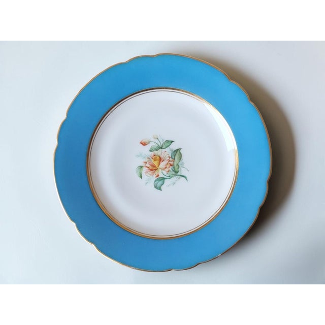 Paris Porcelain Dessert Plates, 19th Century, Set of 6 For Sale - Image 13 of 18