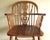 Mid-Century Modern Lyre Back Windsor Elbow Armchair in Oak, 1960s For Sale - Image 3 of 13