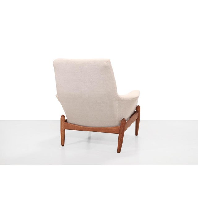 Bovenkamp PD30 Lounge Chair in Oak by Ib Kofod Larsen for Bovenkamp, 1960s For Sale - Image 4 of 6