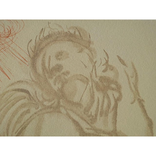 Salvador Dali, Le songe de Dante, Nude, Etching For Sale - Image 5 of 6
