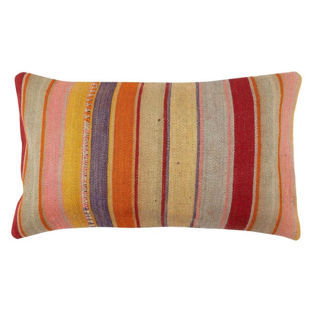 Bring history and warmth into your home with this vintage handmade Turkish wool cushion cover set. This pair of cushion...