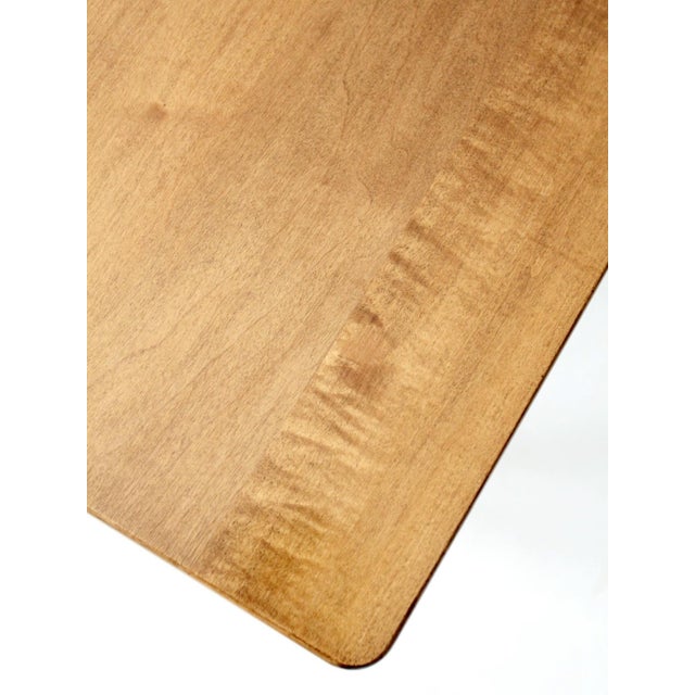 Brown Antique Gate Leg Drop Leaf Table For Sale - Image 8 of 12