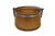 Rustic Antique Dovetailed Hammered Copper Stock Pot Cauldron Cooking Kettle Bucket 8.5" For Sale - Image 3 of 13