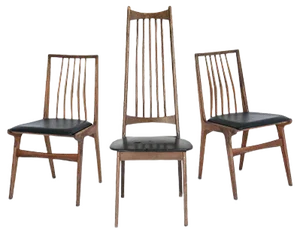 Vintage Windsor Chairs, Set of 3