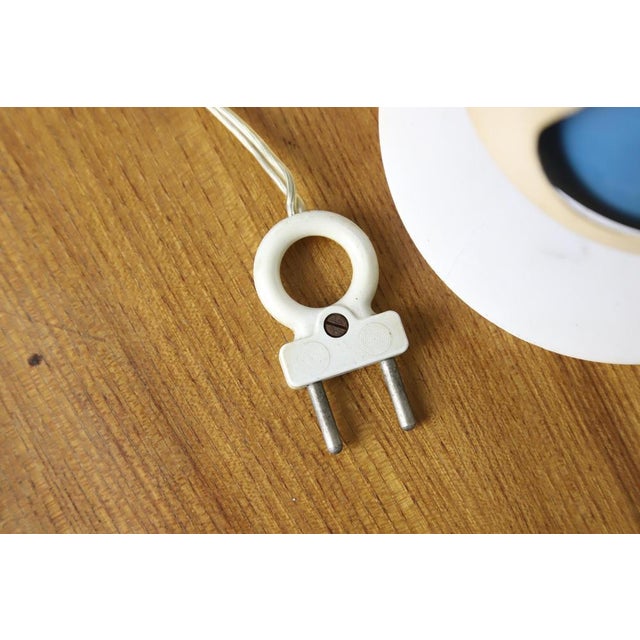 Blue Model 12398 Table Lamp by Angelo Lelii for Arredoluce, 1952 For Sale - Image 8 of 10