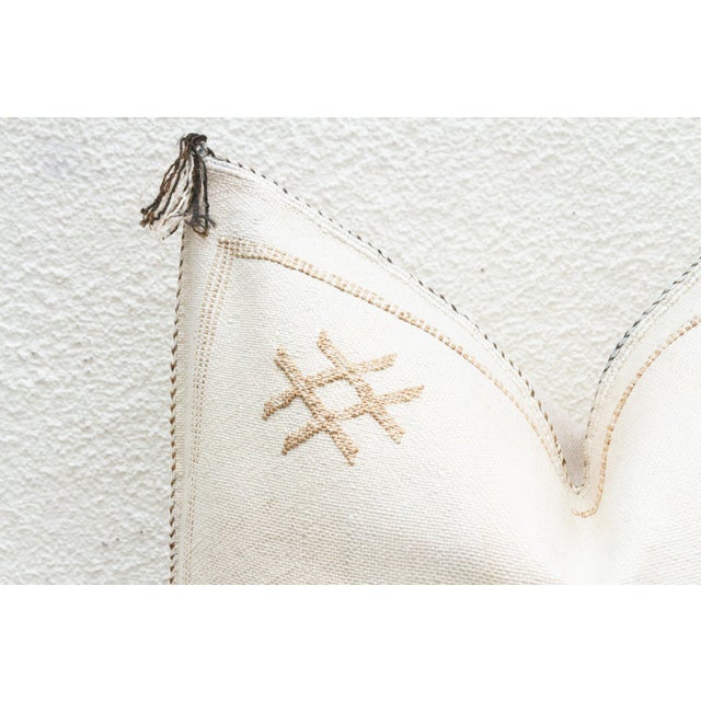 Sahara Cloud Large Silk Rug Pillow For Sale - Image 4 of 7