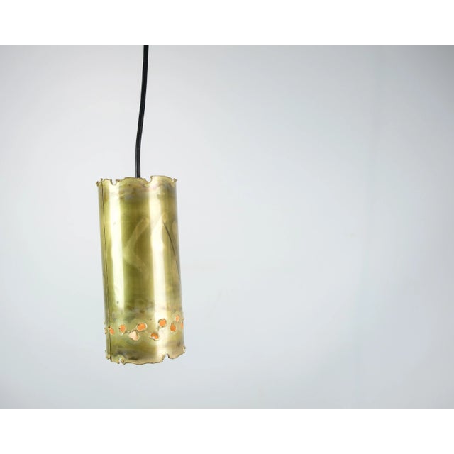 Ceiling Lamp in Brass attributed to Svend Aage Holm Sørensen, 1960s, Set of 2 For Sale - Image 3 of 12
