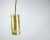 Ceiling Lamp in Brass attributed to Svend Aage Holm Sørensen, 1960s, Set of 2 For Sale - Image 3 of 12
