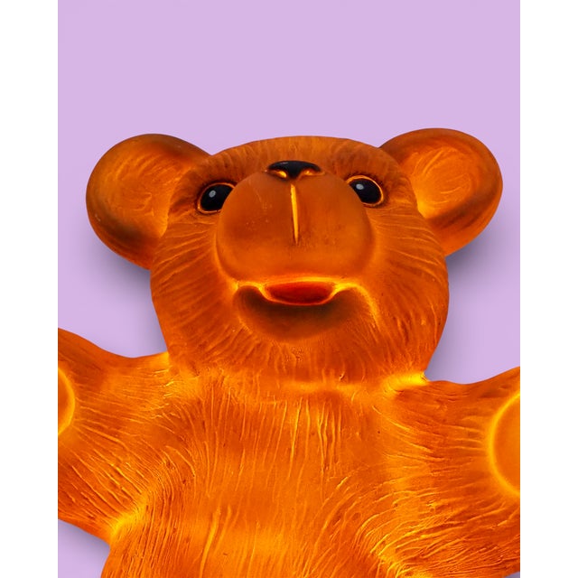 Vintage Teddy Bear Lamp from Heico, 1980s For Sale - Image 11 of 15