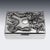 Antique Japanese Meiji Silver Dragon Cigar Humidor Box, 1900 For Sale - Image 3 of 18