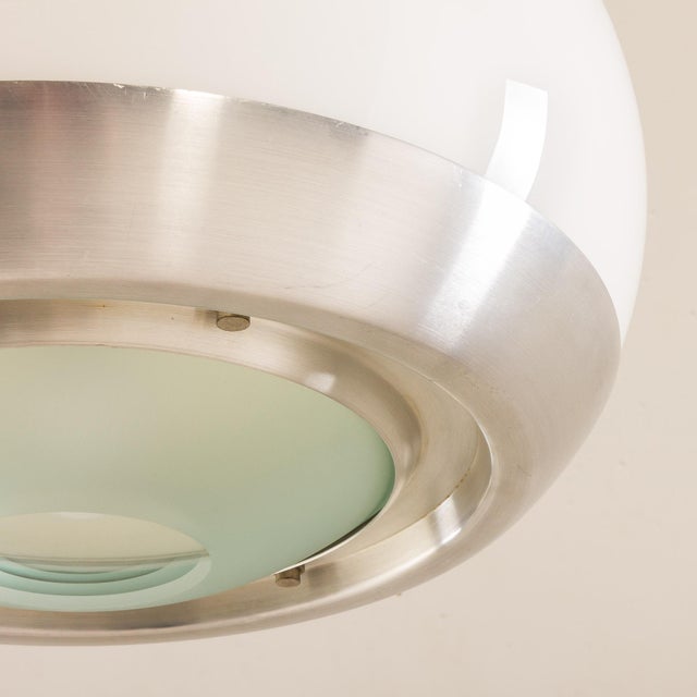 Large Pedant Lamp by Pia Gudietti Cripa for Lumi Milano, Italy, 1970s For Sale - Image 12 of 13