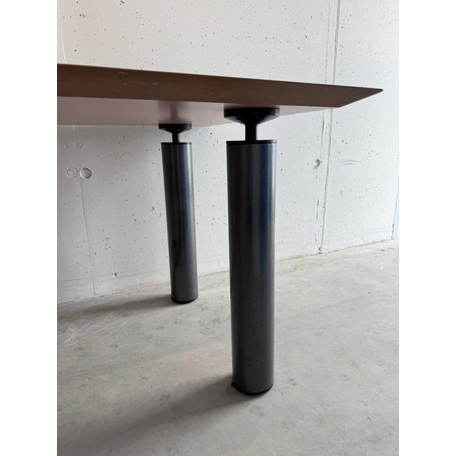Postmodern Dining Table by Lojze Spacal for De Rosso, 1980s For Sale - Image 6 of 9