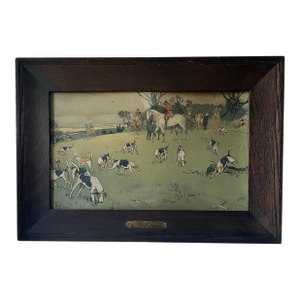 Cecil Aldin “The Check” Hunt Scene Framed