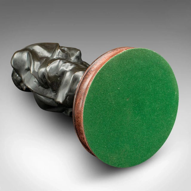 1900's Antique Portrait Bust For Sale - Image 10 of 10