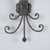 Italian Wall Lamp with Iron Decorations For Sale - Image 6 of 9
