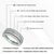 Modern 3.82 Ct Blue Topaz & Green Onyx Spinner Eternity Band Ring in 925 Sterling Silver Size 6 For Sale - Image 13 of 16