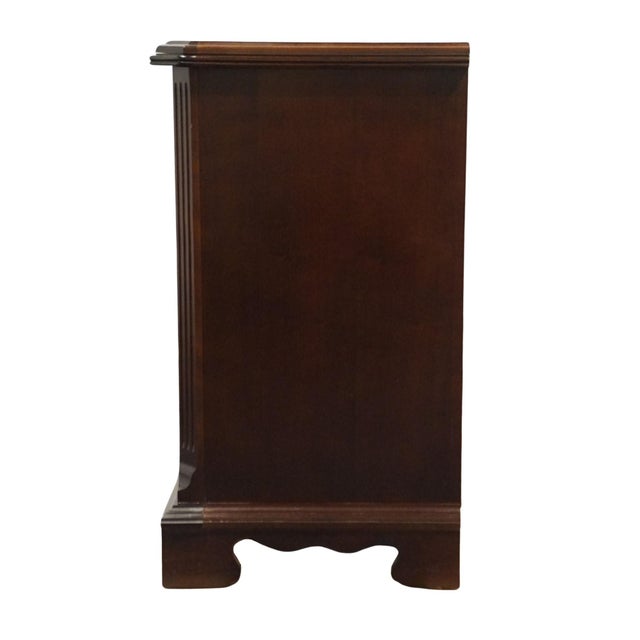 Bassett Furniture Eden House Collection Solid Cherry Traditional Style 66" Double Dresser 2083-0237 For Sale - Image 10 of 12