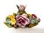 Dresden Porcelain Antique European Dresden Hand-Decorated Floral Porcelain Place Card Holders, Set of 7 – Flower, Romantic / Victorian Revival For Sale - Image 4 of 18