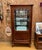 French Neoclassical Brass and Glass Display Cabinet in Mahogany by Maurice Hirsch, 1972 For Sale - Image 13 of 13
