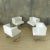 White Armchairs, 1960s, Set of 4 For Sale - Image 3 of 17