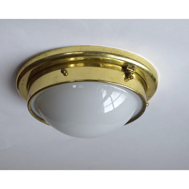 Art Deco Ceiling Lamp by Carl Witzmann, 1960s For Sale - Image 3 of 9
