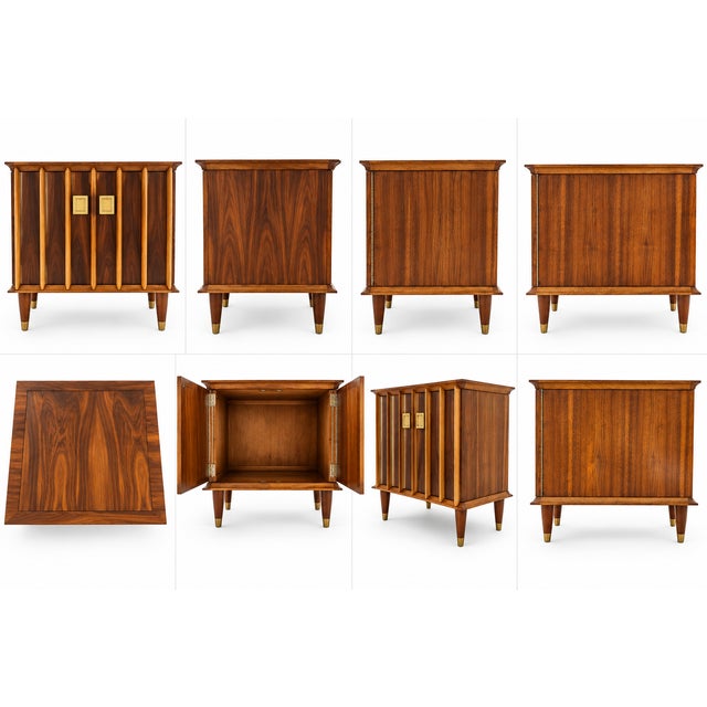 Lane Mid-Century Modern Cabinet With Tapered Legs, Removable. Alta Vista, Virginia, Style 1131-92, Serial 2864250. For Sale - Image 10 of 10