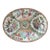 19th Century Famille Rose Medallion Platter For Sale