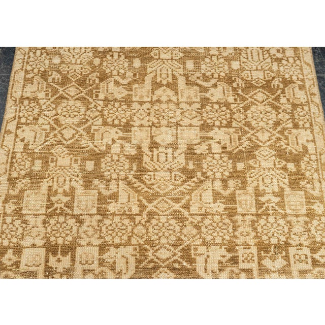 Turkish Vintage Rug 2'5" x 9'5" For Sale - Image 4 of 4