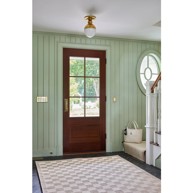 Erin Gates by Momeni Saybrook Check Grey Indoor/Outdoor Area Rug 2' X 3' For Sale In Atlanta - Image 6 of 12