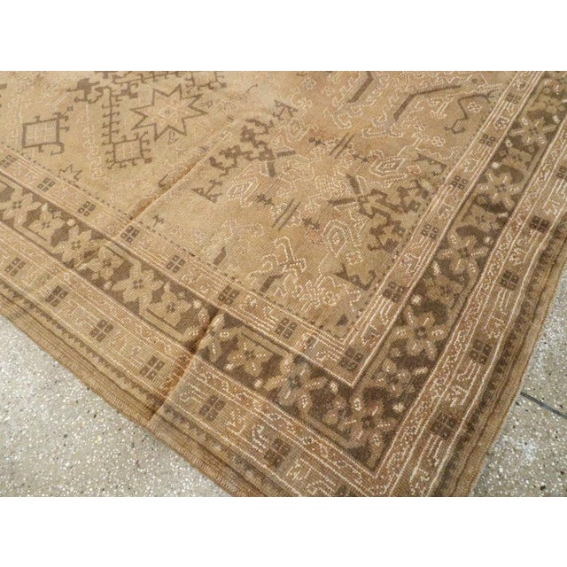 Galerie Shabab Collection Early 20th Century Turkish Oushak Rug For Sale - Image 9 of 10