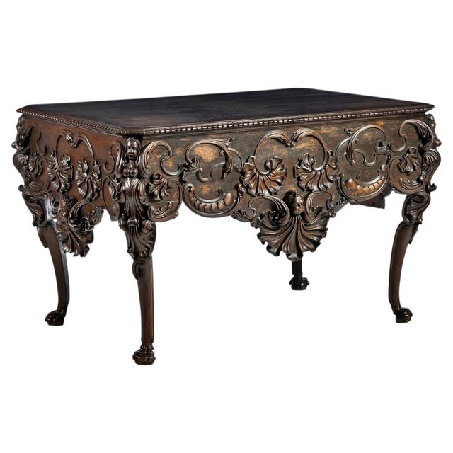 Antique Portuguese Center Table, 1800s For Sale - Image 5 of 5