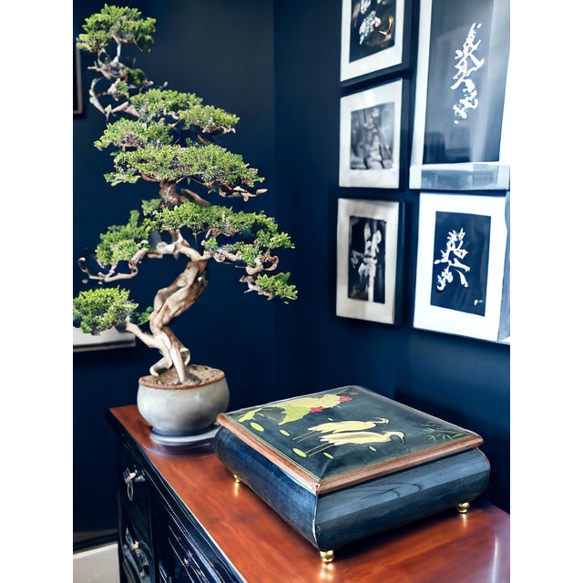 1990s Limited Edition Musical Jewelry Holder Box For Sale - Image 4 of 12