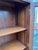 Chippendale Vintage Solid Wood 2 Door Bookcase For Sale - Image 3 of 11