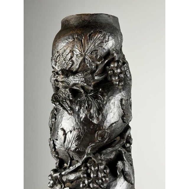 Hand-Carved Column, 18th Century For Sale - Image 4 of 18