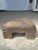 Brown Small Stool in Organic Teak For Sale - Image 8 of 18