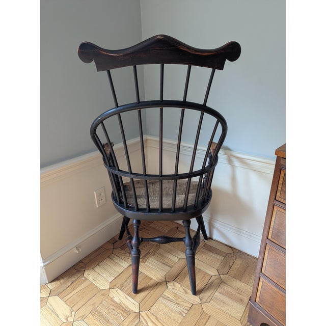 1990s Jeff Koopus Windsor Armchair For Sale In Boston - Image 6 of 12