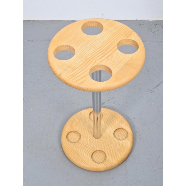 Wood Vintage Pine Umbrella Stand from Brødrene Andersen Møbelsnedkeri, Denmark, 1970s For Sale - Image 7 of 9